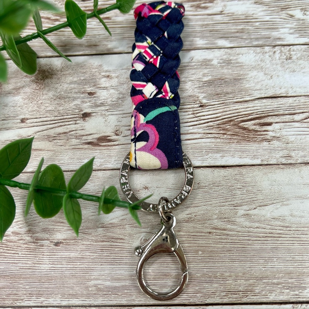 Vera Bradley Braided Keyring NWOT